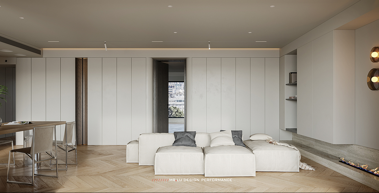 现代极简风格效果图表现