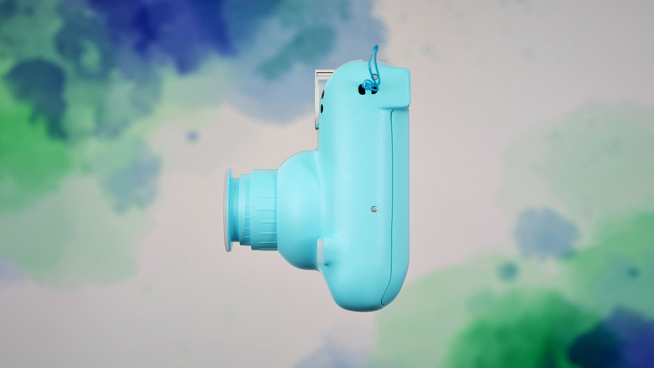 POLAROID》拍立得产品建模渲染作品-学生作业（图ZMjk2NjM4MDgw） - 产品 - 站酷设计师某童鞋原创素材 - 站酷ZCOOL