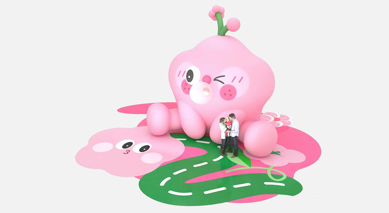 美陈樱花IP设计(可授权)