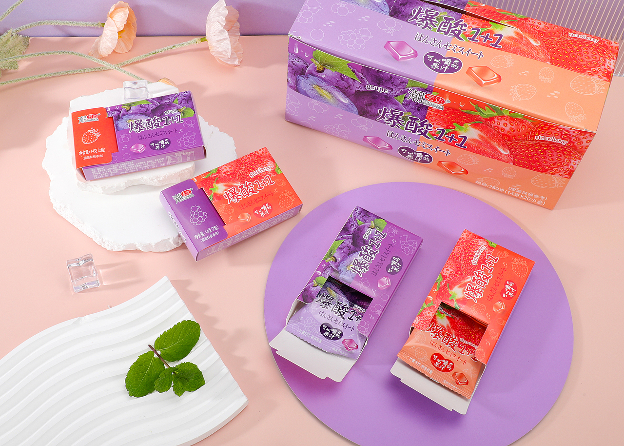 产品摄影 | 果汁软糖零食拍摄