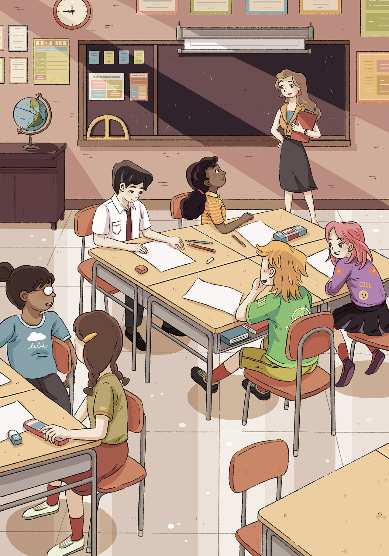 课堂上的红袜子事件