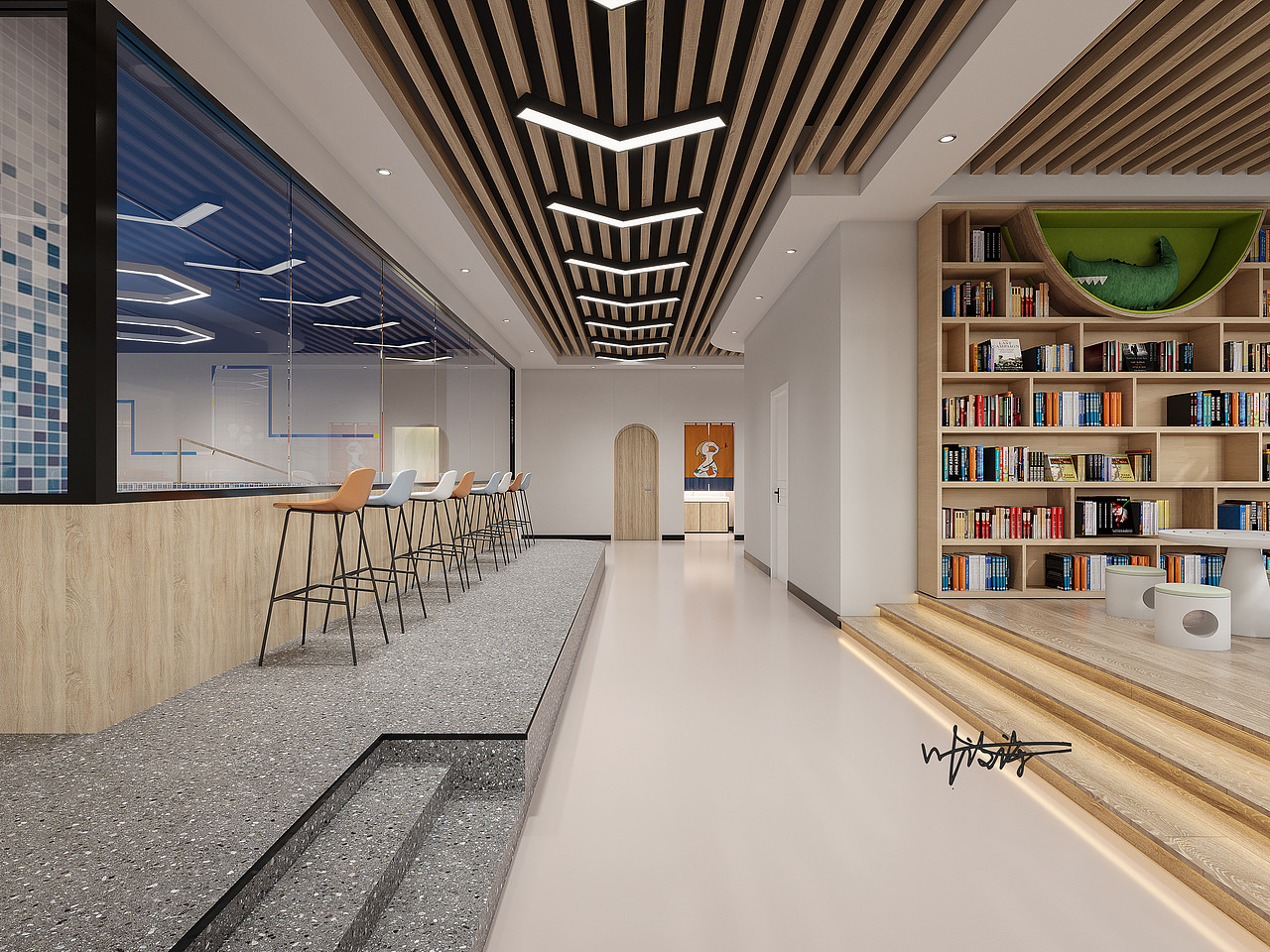 商业空间|亲子游泳俱乐部