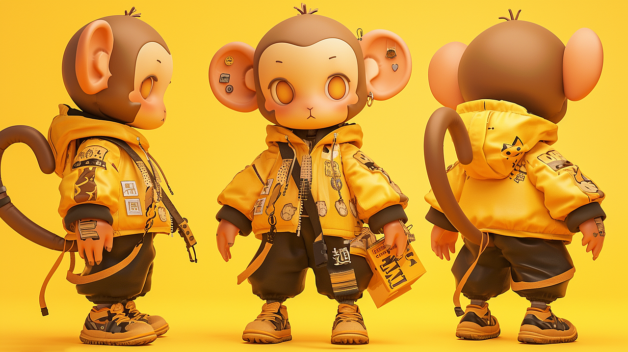 十二生肖三视图