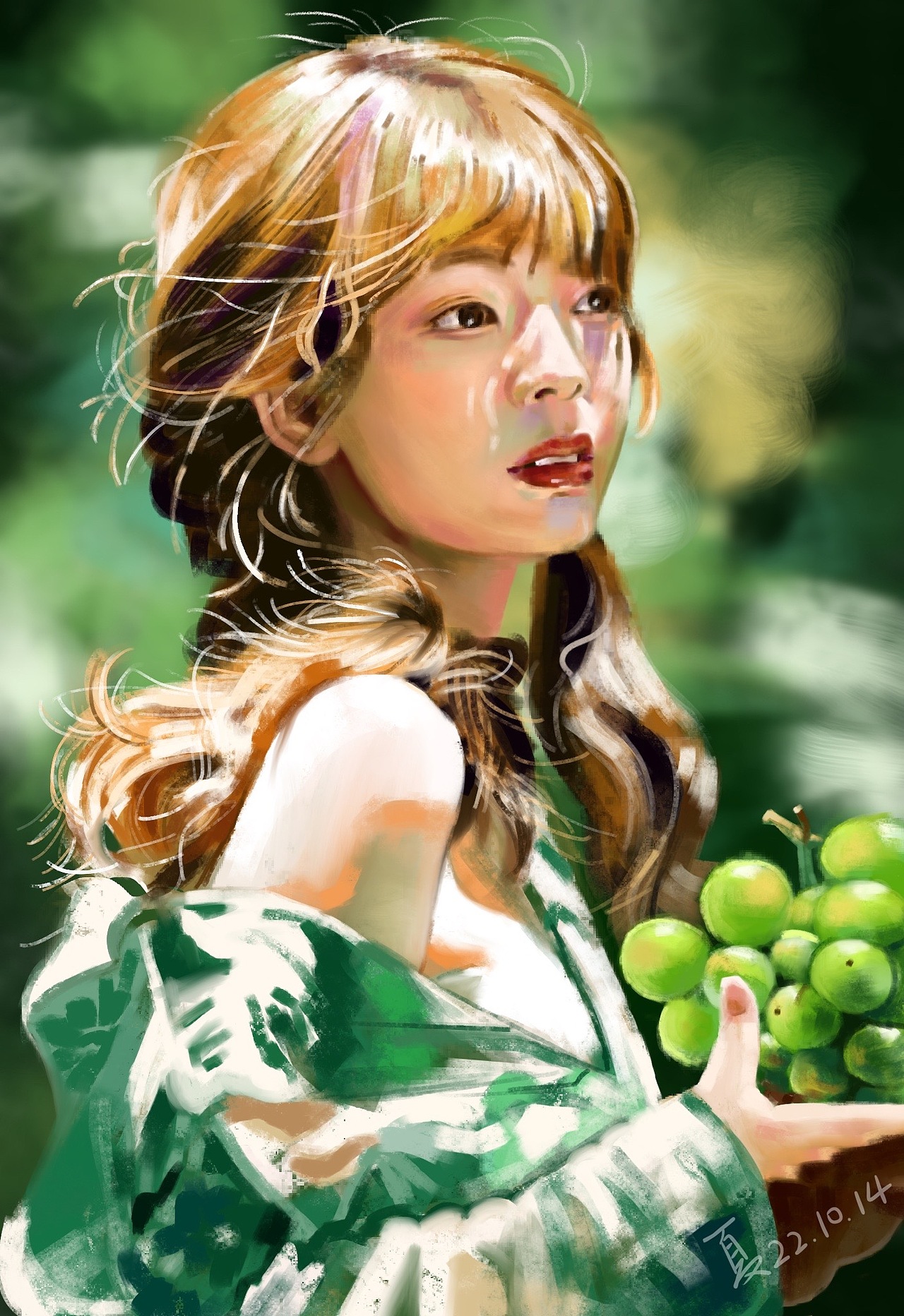 色彩人像练习（图ZMzIzMzU3OTk2） - 绘画 - 站酷设计师夏绘生原创素材 - 站酷ZCOOL