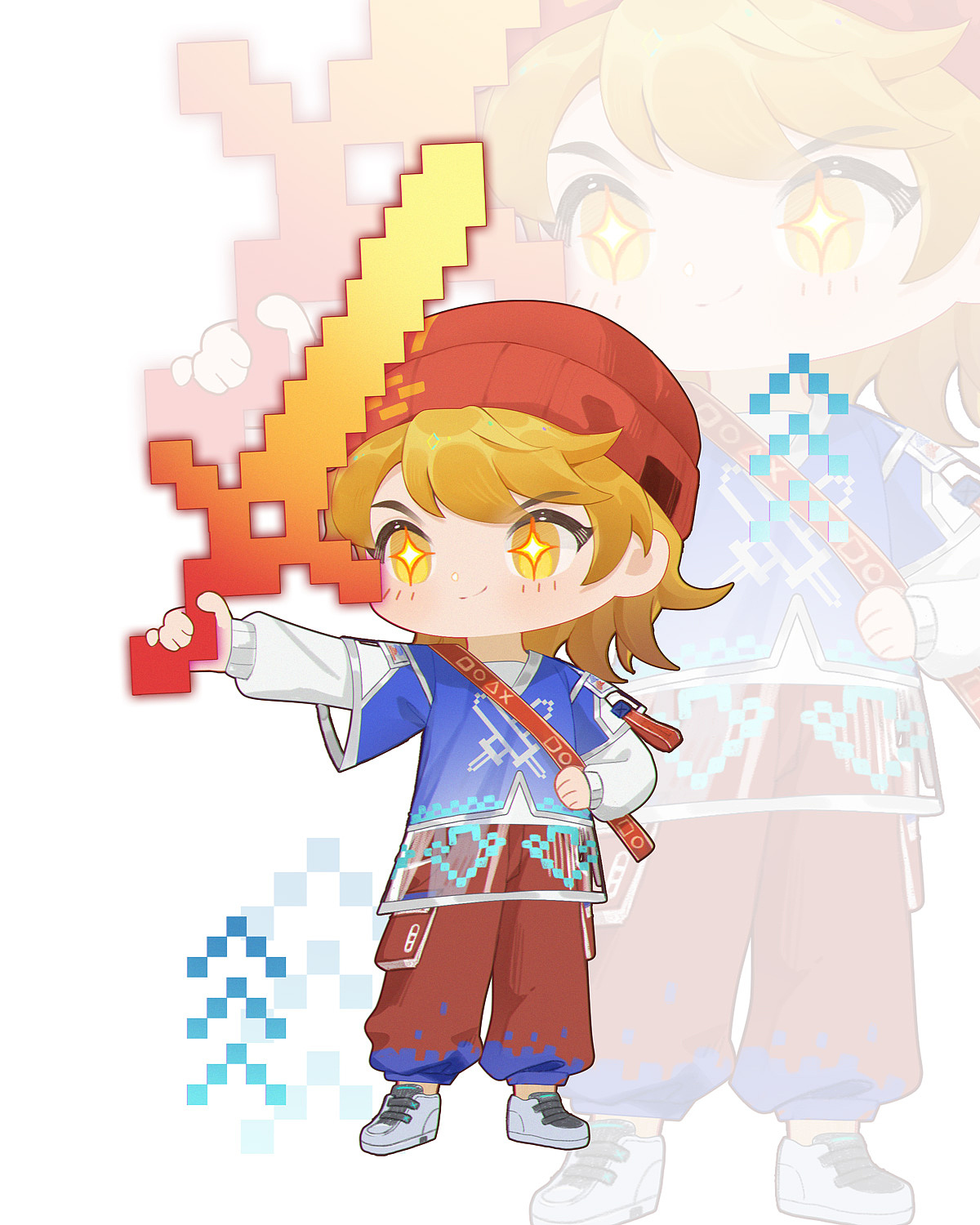 白荆回廊的几个Q版（图ZMzY3MDkyMjQ4） - 商业插画 - 站酷设计师华哗画花桦儿原创素材 - 站酷ZCOOL