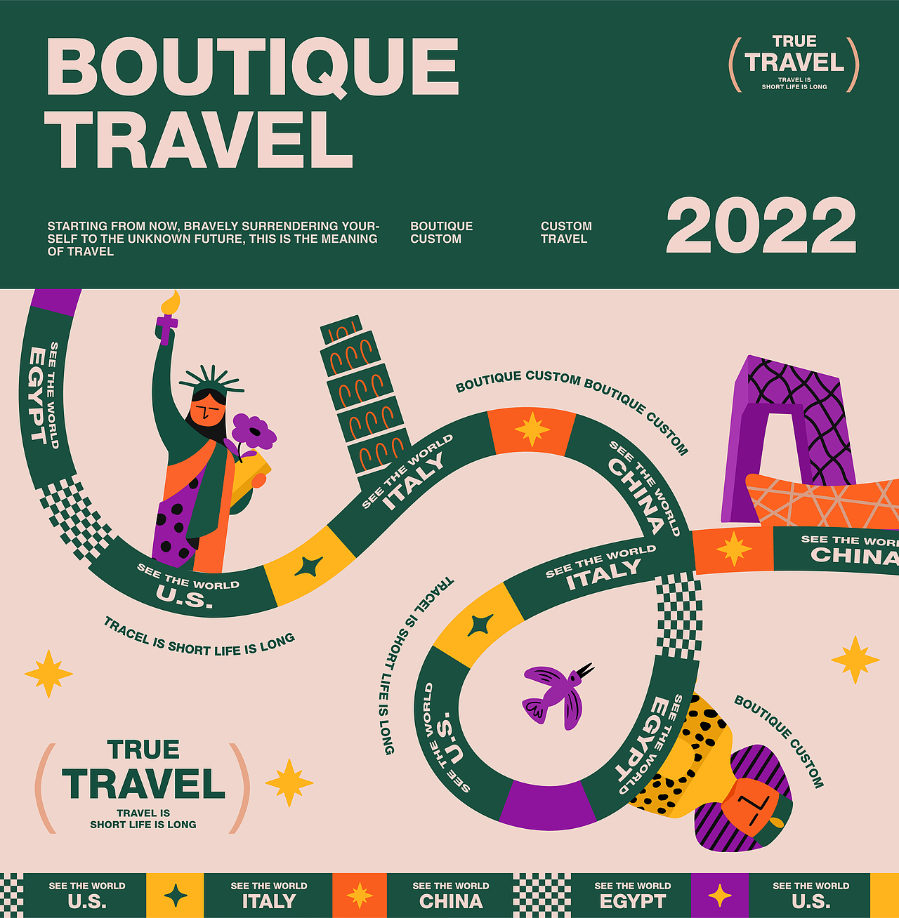 YOYO TRAVEL 品牌设计_海苔Haitai_r站酷ZCOOL