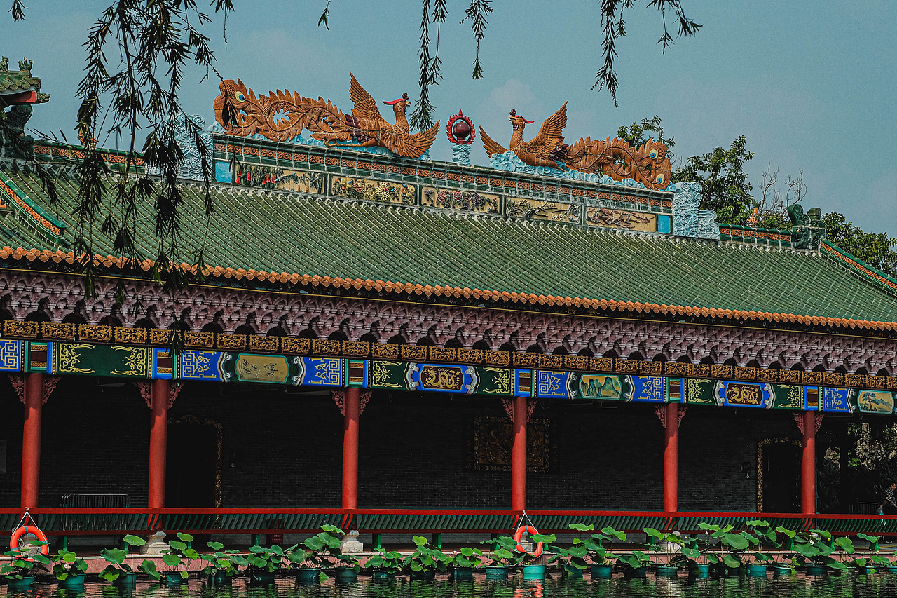 【城市街拍VOL.18】岭南宝墨园建筑（图ZMzY4MjkyNjk2） - 环境/建筑摄影 - 站酷设计师阿蚁街头摄影原创素材 - 站酷ZCOOL