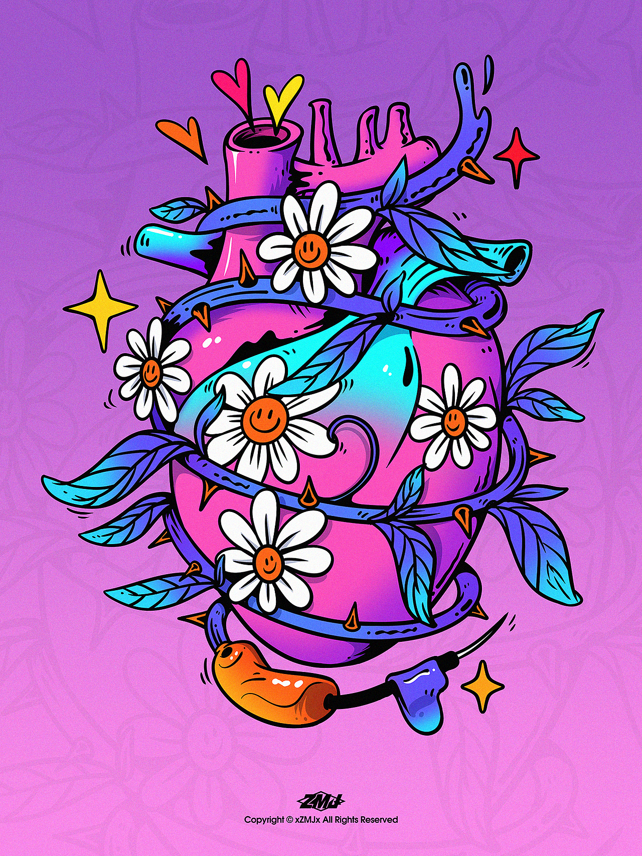 >插画合集（图ZMzE0MjU5NDky） - 新锐潮流插画 - 站酷设计师x芝麻匠x原创素材 - 站酷ZCOOL
