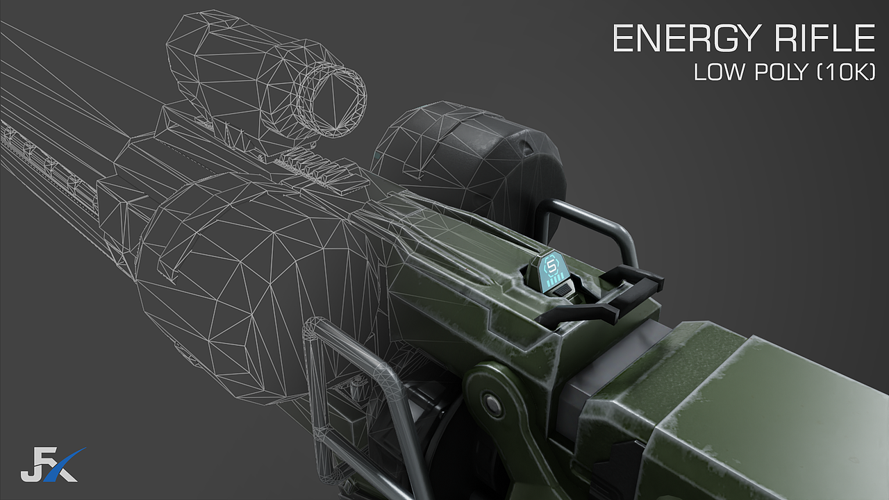 【blender】能量步枪（图ZMzQ3MDYyNTk2） - 产品 - 站酷设计师动画肝帝原创素材 - 站酷ZCOOL