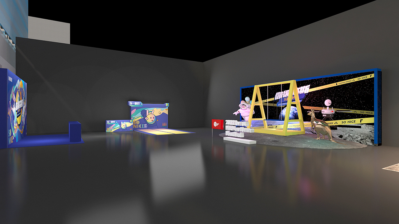 中秋、市集、活动方案（图ZMzE2MTUwNDE2） - 展陈设计 - 站酷设计师鸽子宝贝原创素材 - 站酷ZCOOL