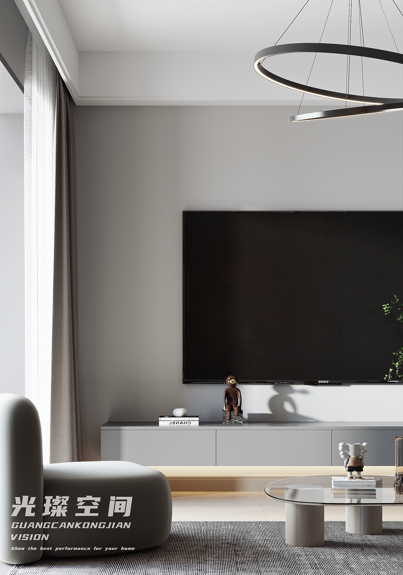 光璨空间 | 现代风格客餐厅