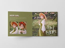 拍完写真，我为自己设计了本画册。