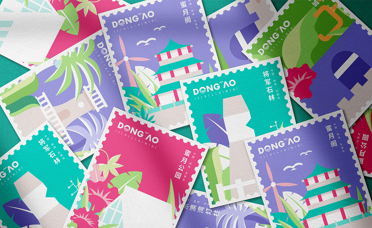 品牌设计｜万山镇VI设计大赛 - 东澳岛组最佳入围奖（图ZMjk5NDg5MDMy） - 品牌 - 站酷设计师鳕鱼tsang原创素材 - 站酷ZCOOL