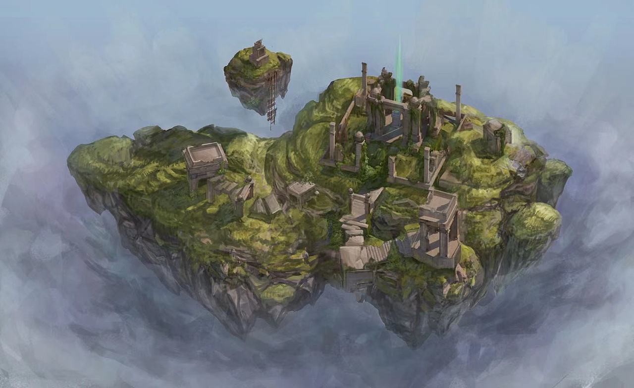 游戏场景与人物设计（图ZMjk3NjE5OTg0） - 商业插画 - 站酷设计师HuangDoge原创素材 - 站酷ZCOOL