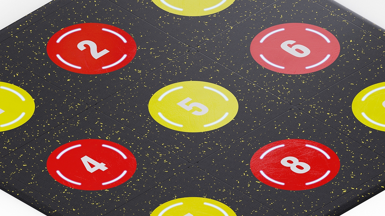 【产品研发】智能运动地板,声光电沉浸式的运动体验