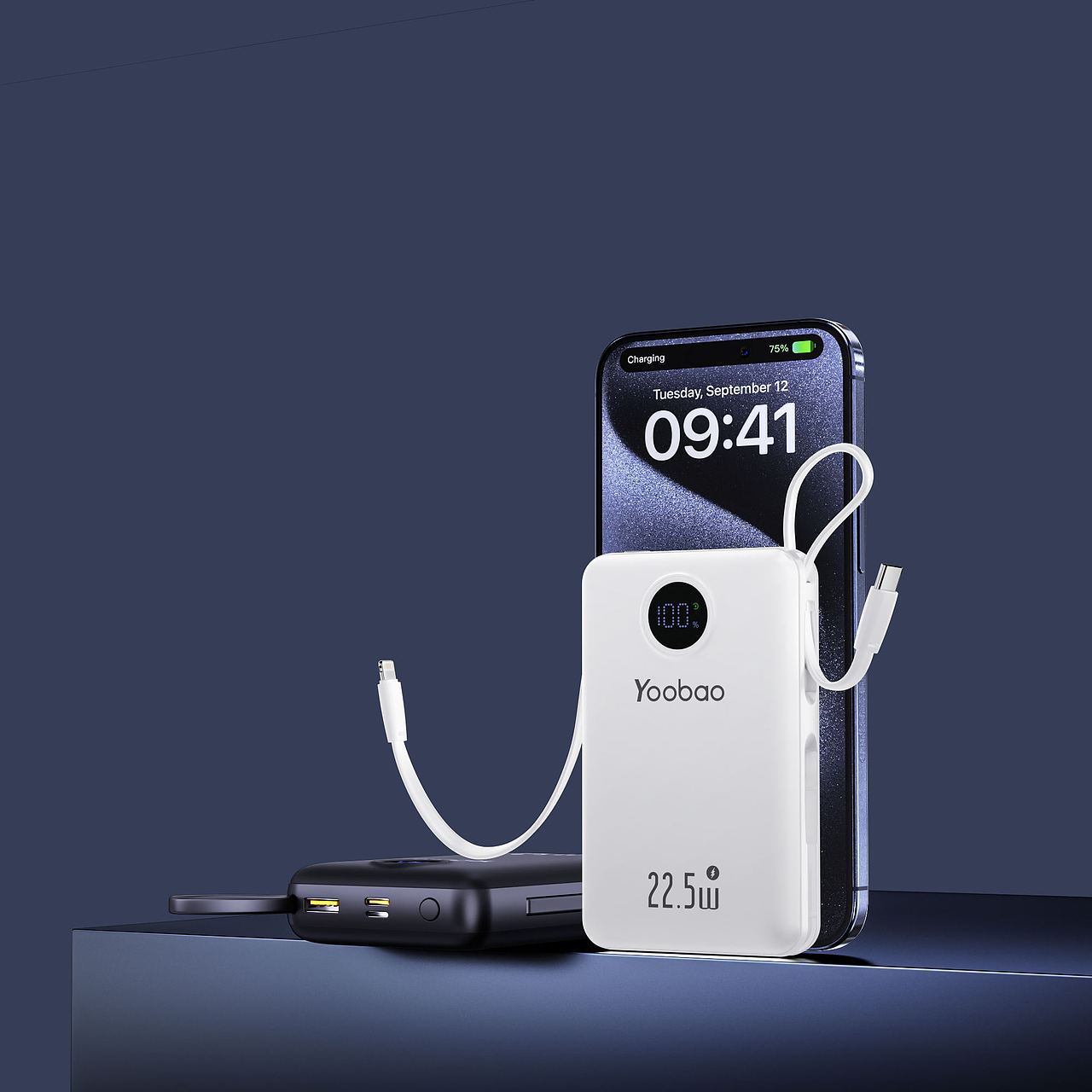 十二月渲染节选丨充电宝、快充头、雪景、岩石、飞机