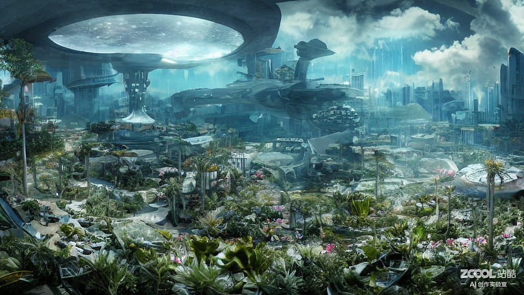 站酷ai【科技乌托邦】【精选版】
