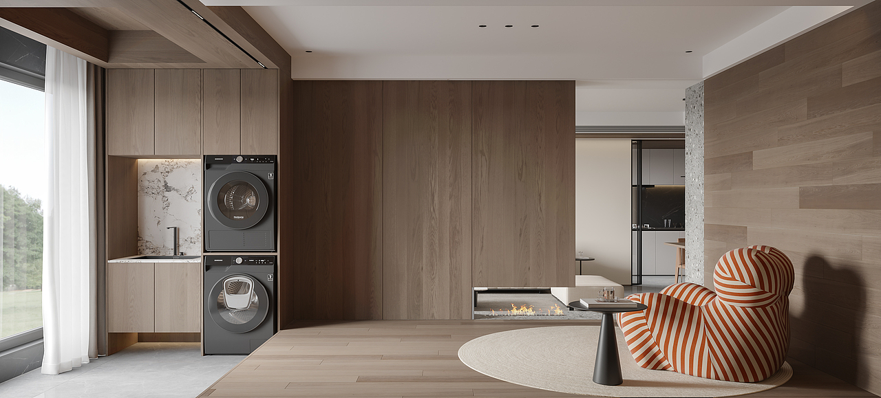 现代简约客餐厅