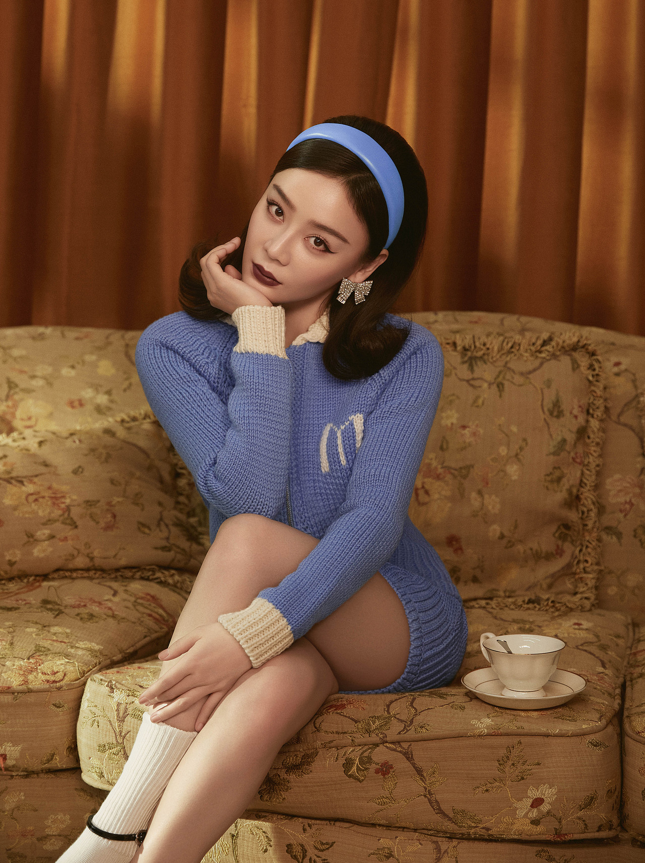 杂志摄影后期修图~袁姗姗