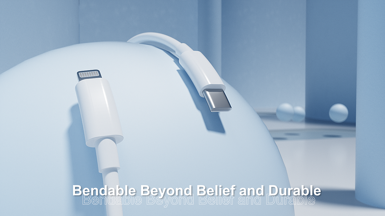 苹果PD快充数据线动画