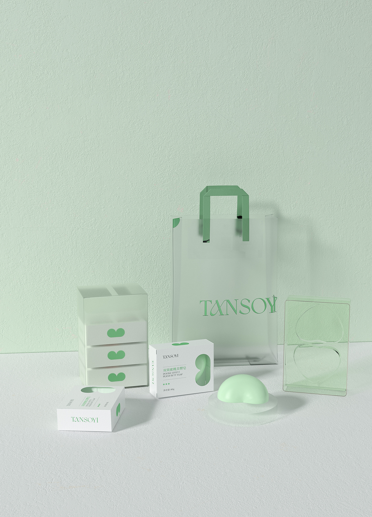 TANSOYI | 美臀皂包装设计（图ZMzA3ODM5NjIw） - 包装 - 站酷设计师青轶设计原创素材 - 站酷ZCOOL