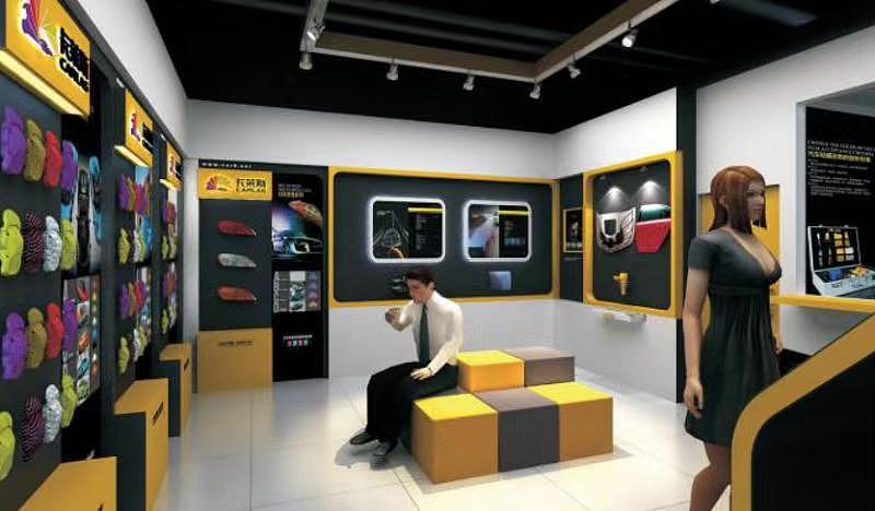 汽车用品旗舰店三维3dmax效果图渲染