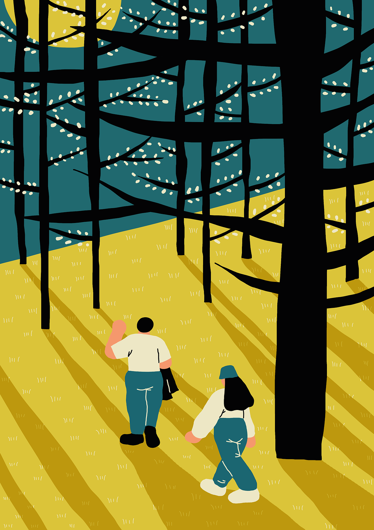 每天都要散步,探索新的风景