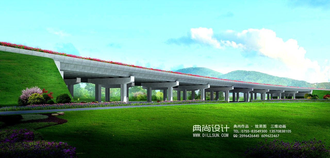 互通立交效果图1