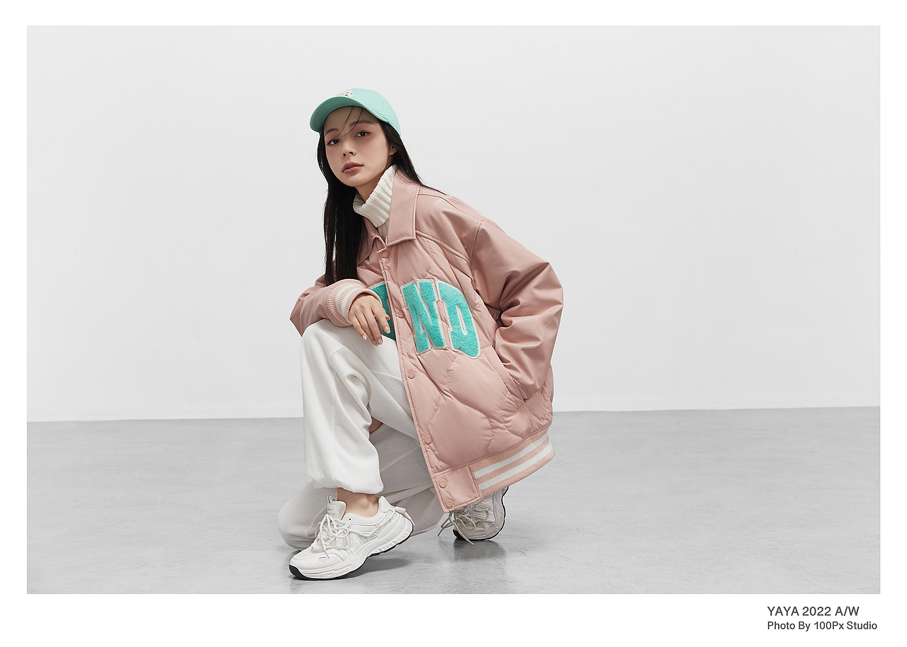 羽绒服拍摄｜YAYA羽绒服2022A/W 设计师联名系列（图ZMzE5NDEyMTMy） - 人像摄影 - 站酷设计师WaiTinG0417原创素材 - 站酷ZCOOL