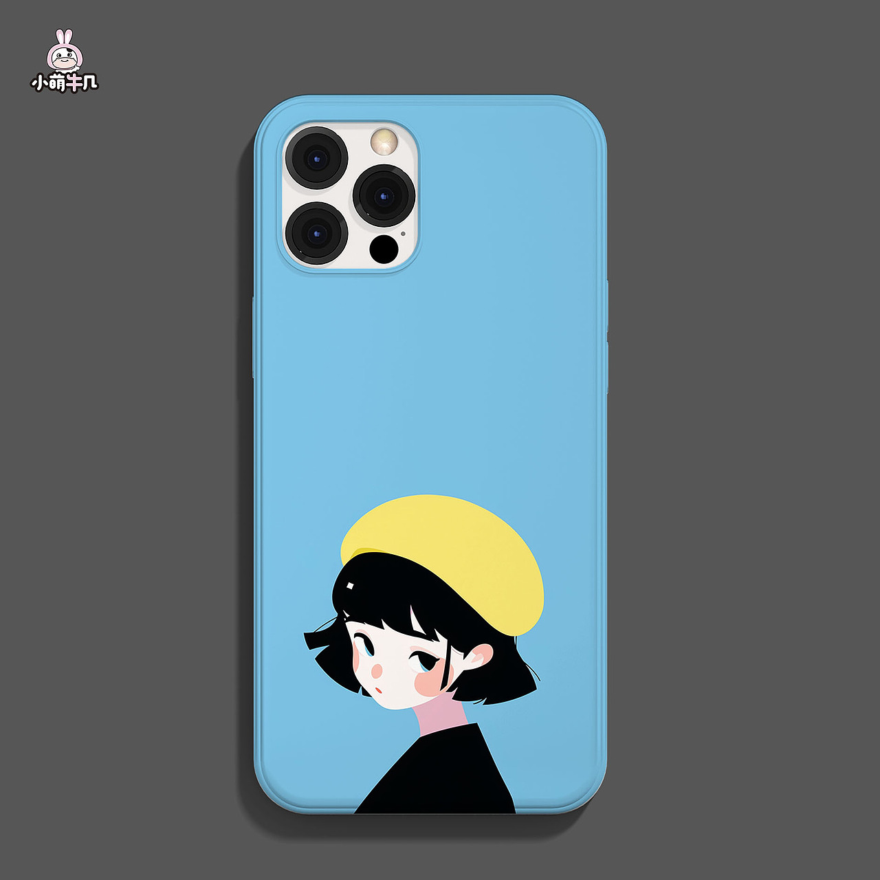 治愈系女孩手机壳图案可授权