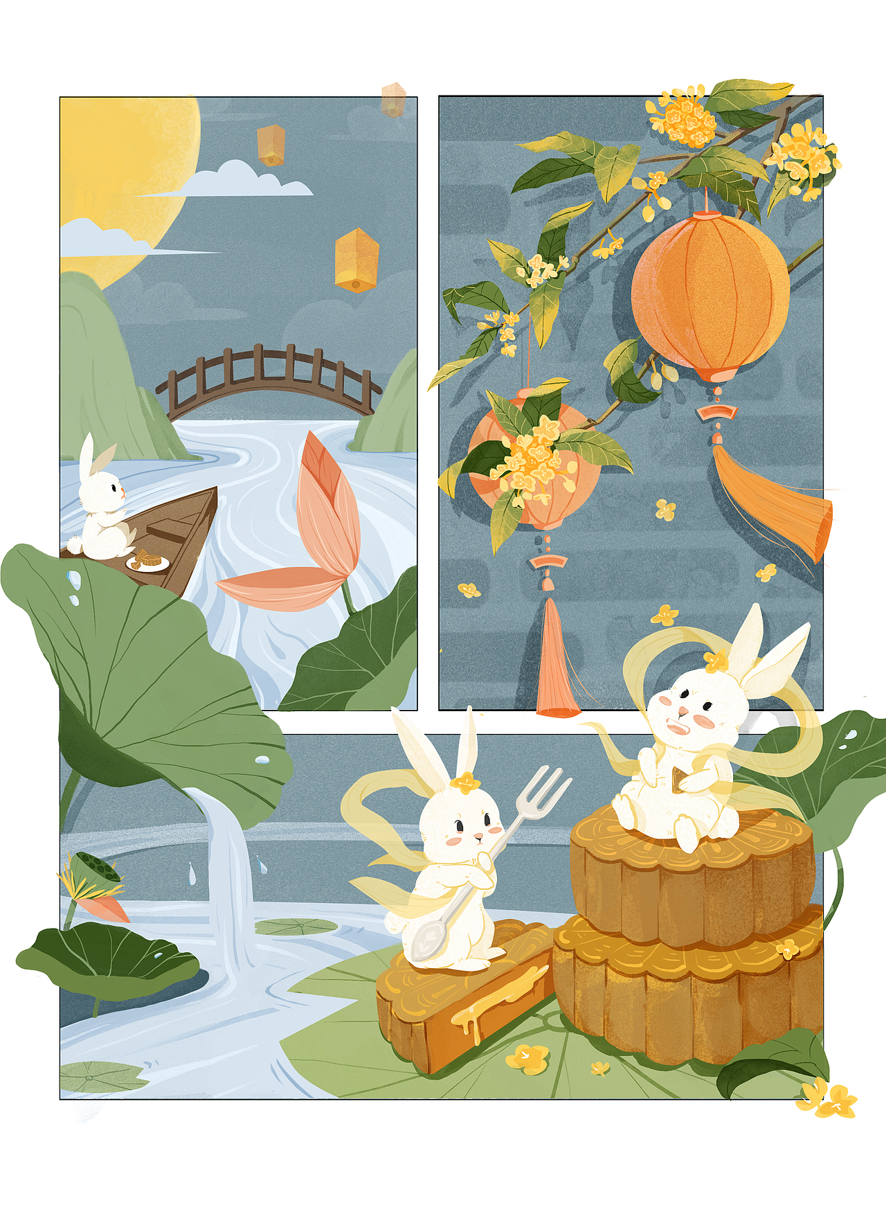 插画练习（图ZMzE3MzY1NjI4） - 创作习作 - 站酷设计师灿烂小菊花原创素材 - 站酷ZCOOL