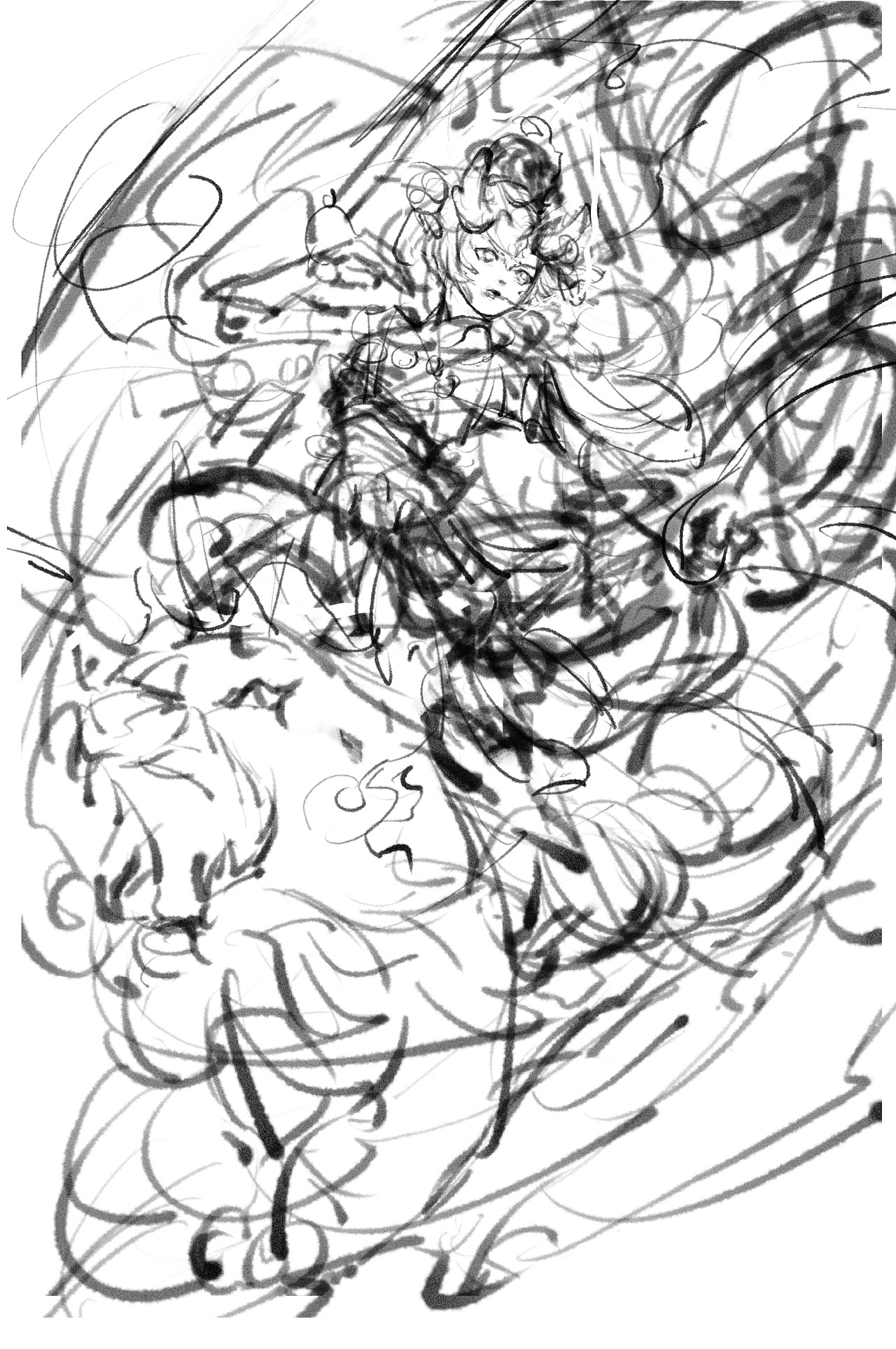 龙生九子|狴犴（图ZMzYzOTY5MDY4） - 创作习作 - 站酷设计师画画的玉玉卿原创素材 - 站酷ZCOOL