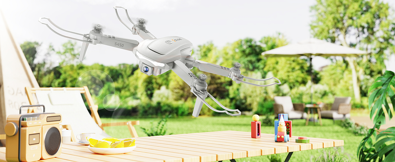 -无人机-产品视觉表达渲染