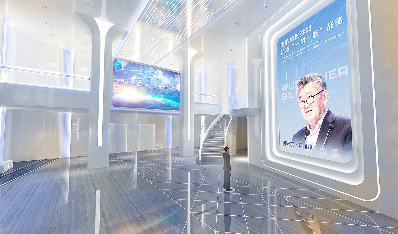 某展馆序厅/展览馆/科技馆