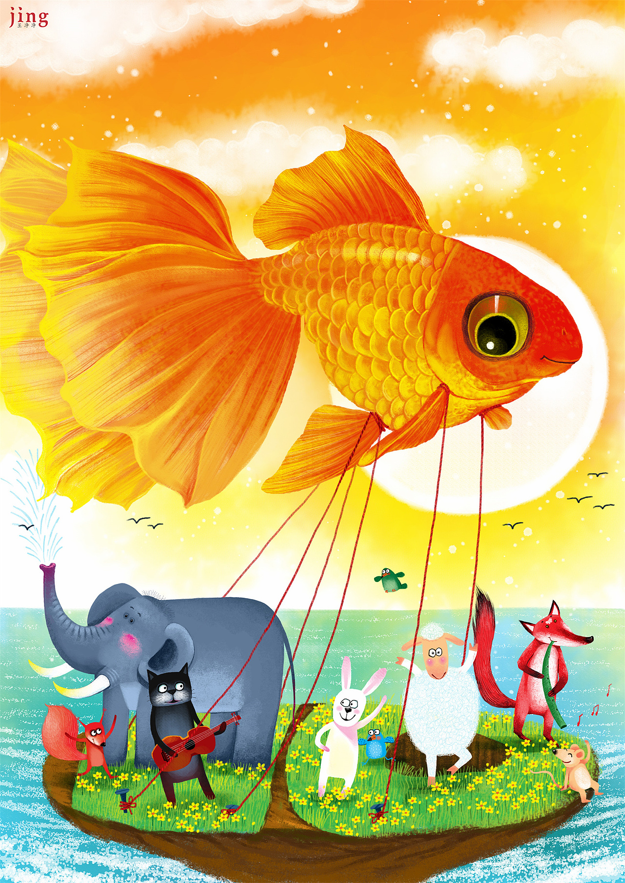 兔年插画 28幅可爱小兔子插画_画儿晴天-站酷zcool