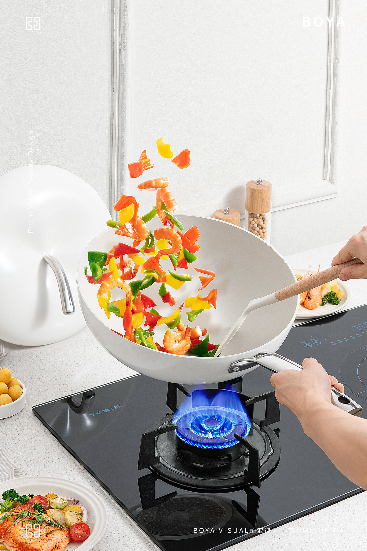 餐具美学摄影｜苹果锅 X BOYA  视觉创作