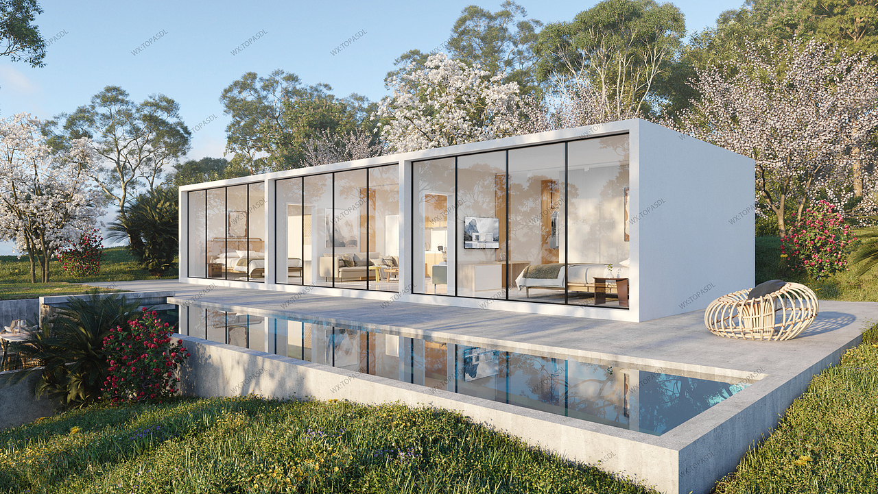 民宿外观效果图