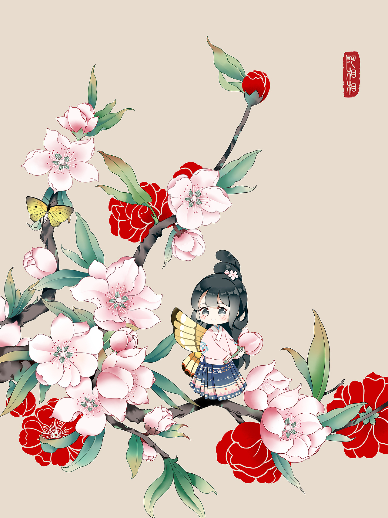 三月花神——桃花