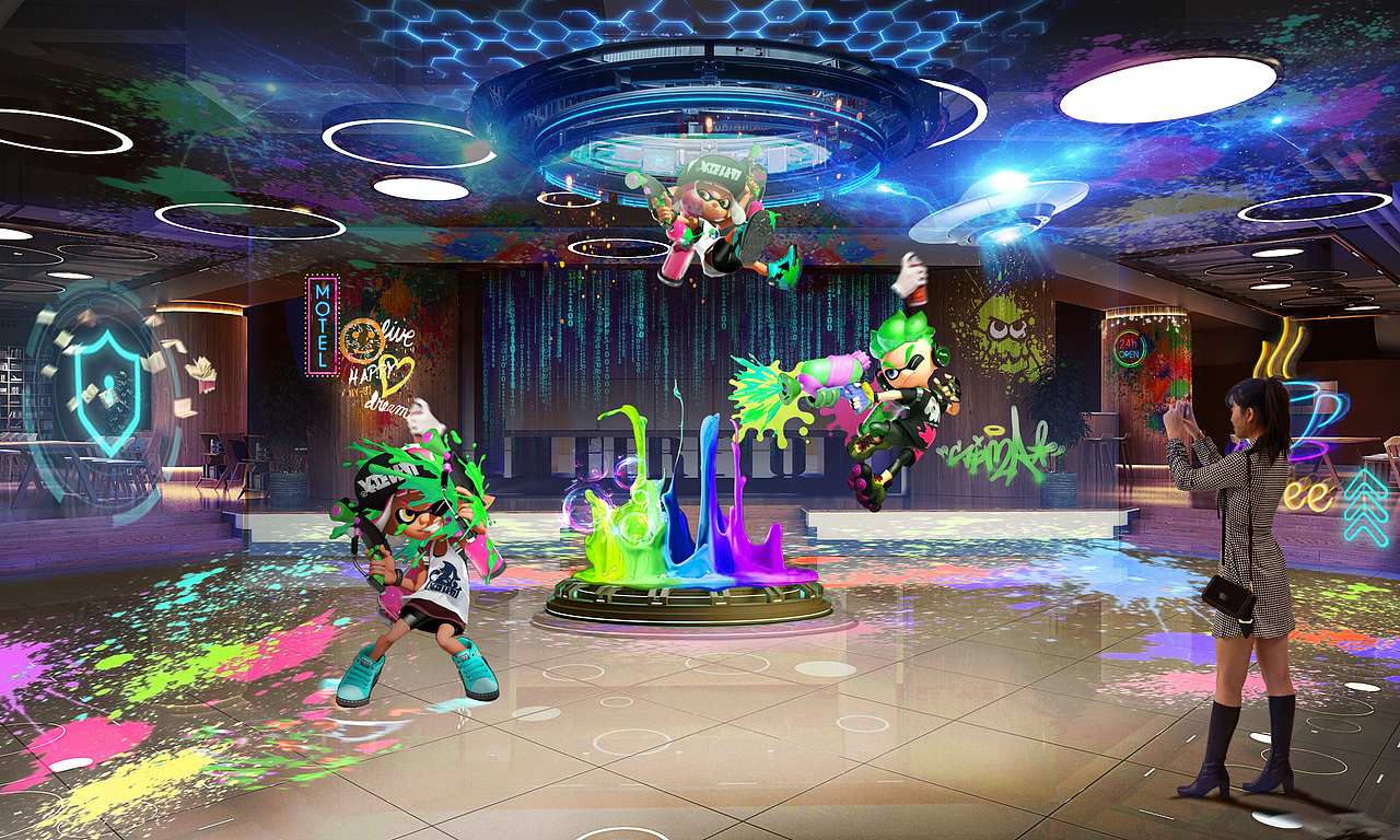 公司展厅AR项目前期效果图