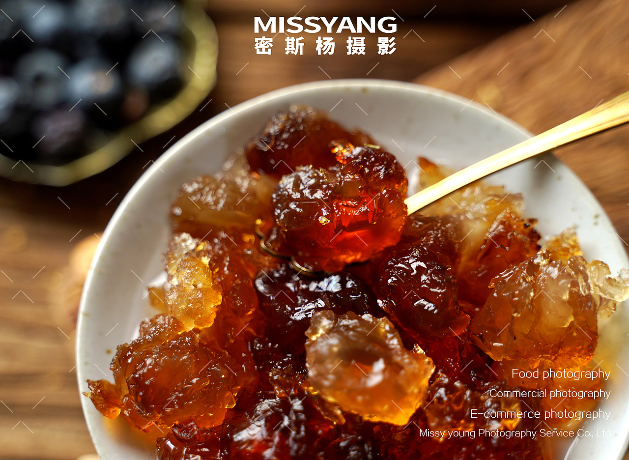 桃花胶拍摄|美食摄影|电商食品产品摄影|×郑州密斯杨