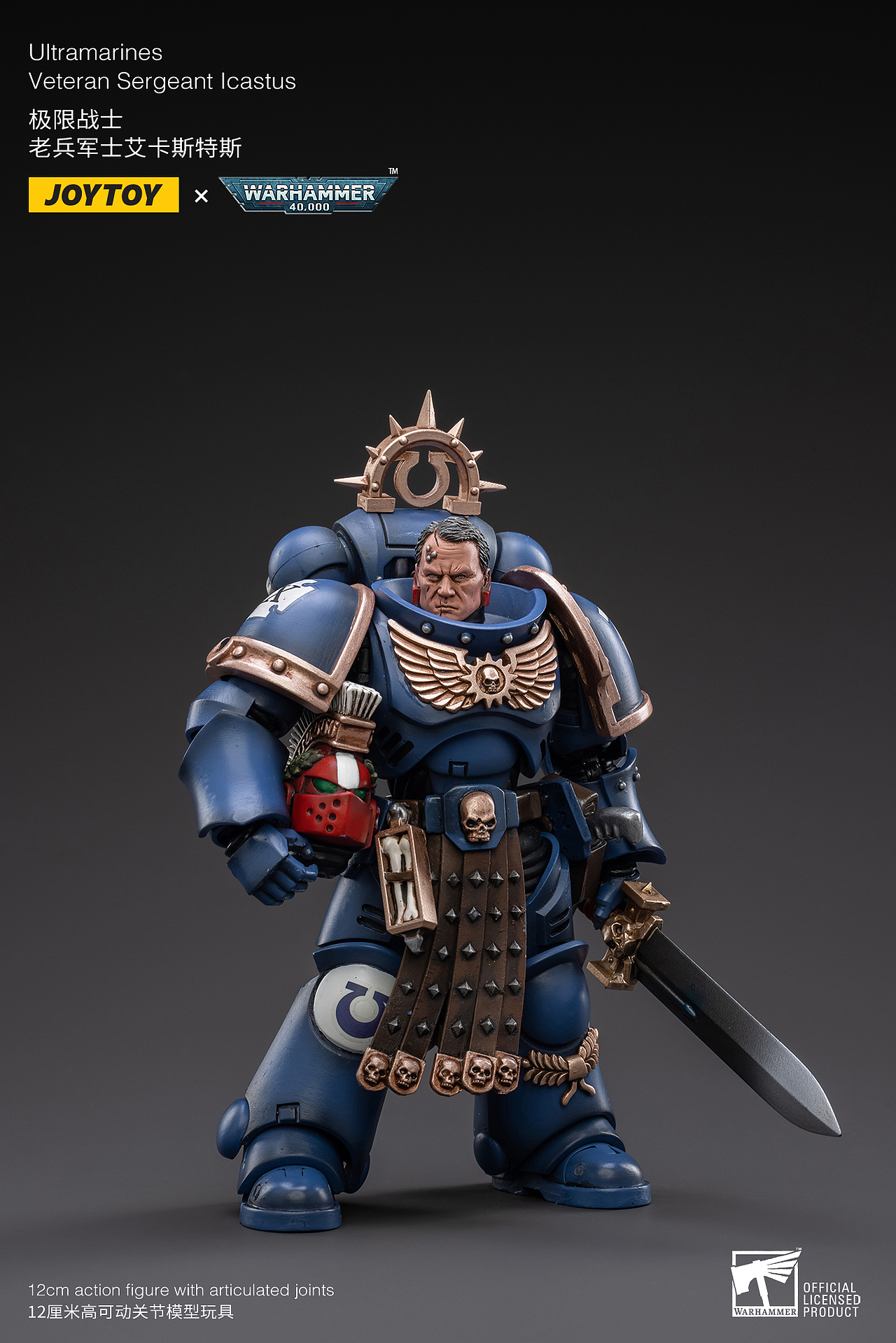 战锤40K 极限战士 老兵军士艾卡斯特斯