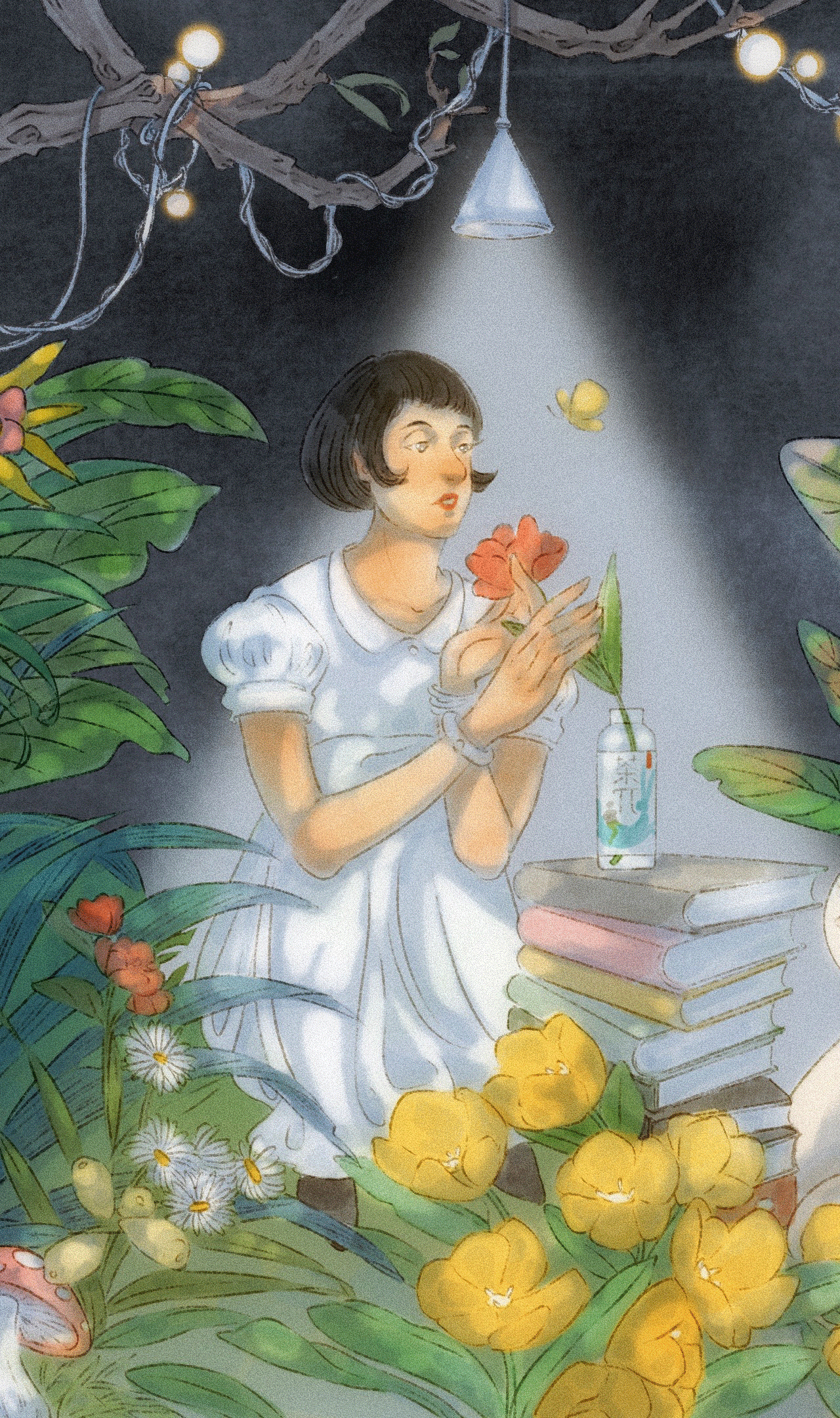 农夫山泉茶派|美好世界插画