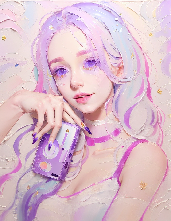 StableDiffusion插画线稿上色