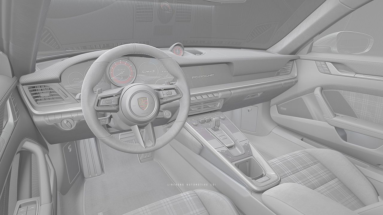 CGI Porsche 911 Turbo S