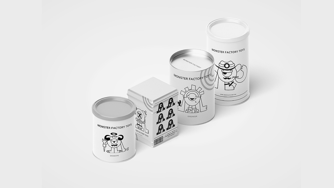 怪兽工厂.潮玩视觉设计