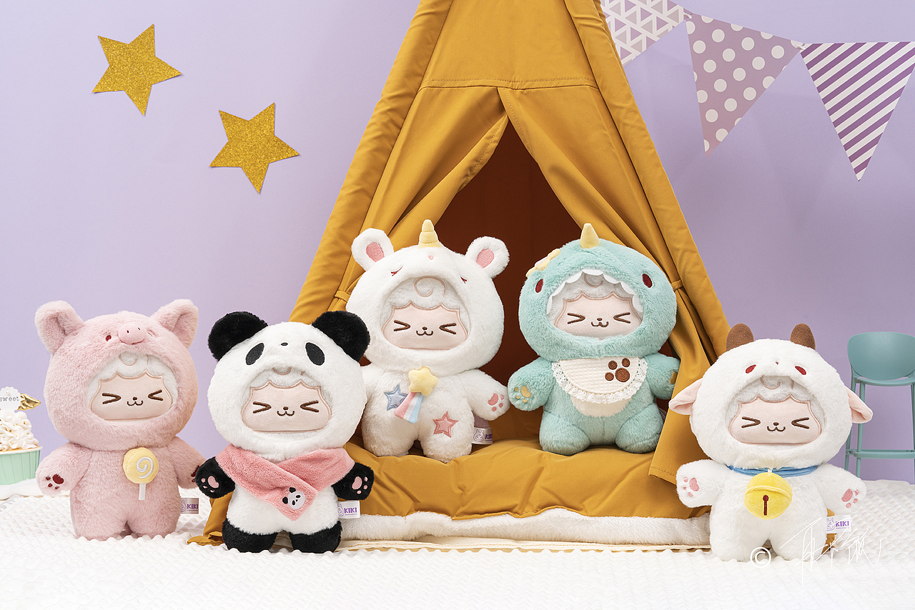 KIKI毛绒盲盒系列拍摄