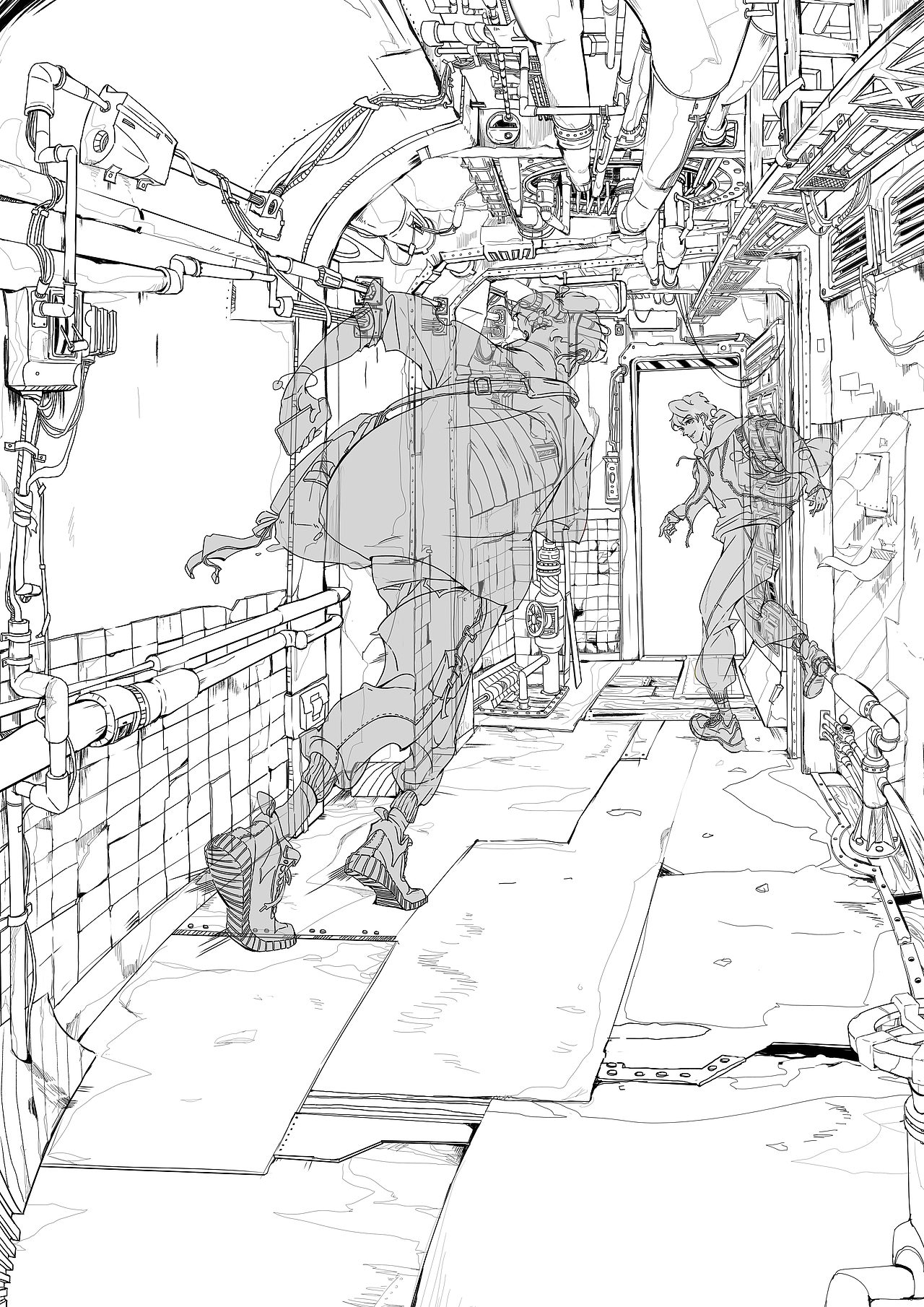 原创▎愿你我不论在什么环境都能向前奔跑（图ZMzU3OTIyMjY4） - 商业插画 - 站酷设计师葛大芃向你打招呼原创素材 - 站酷ZCOOL