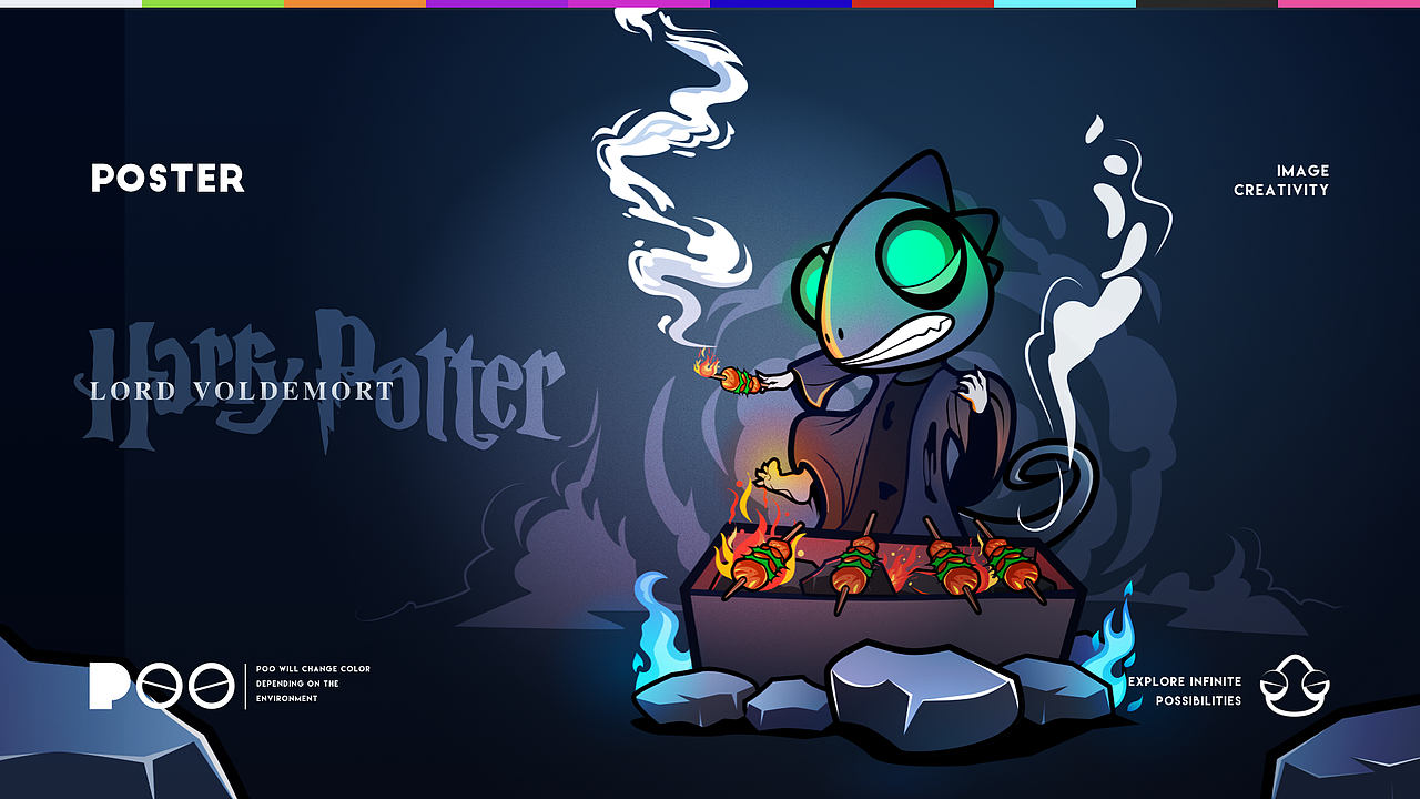 POO龙变化伏地魔烤串