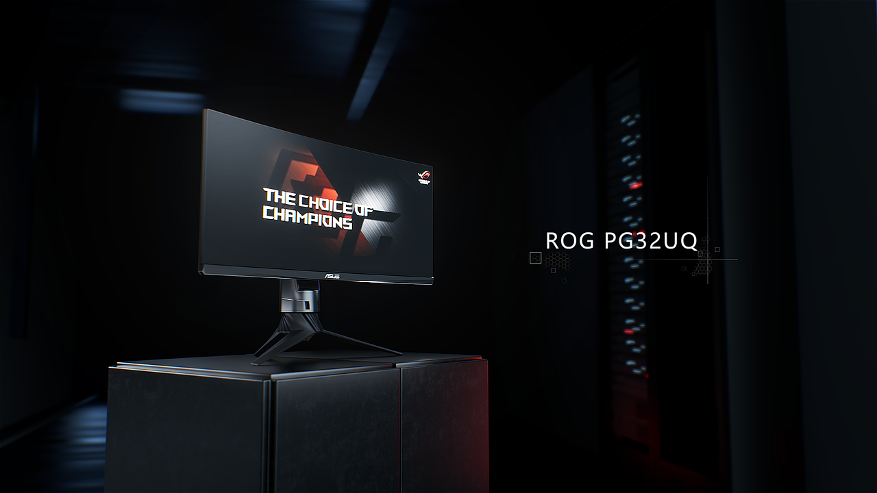 ROG败家之眼显示器（图ZMzA3MDA5OTEy） - 产品 - 站酷设计师阿杰__原创素材 - 站酷ZCOOL