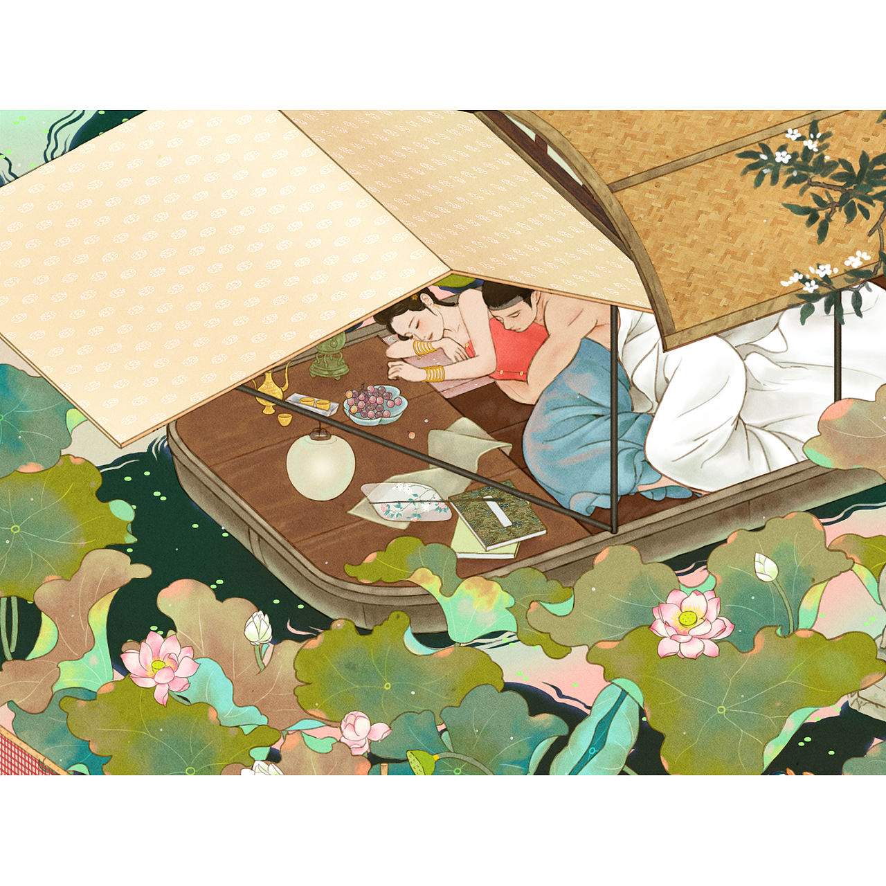 四时情事（图ZMzA3MjY4Njg0） - 创作习作 - 站酷设计师檀仁原创素材 - 站酷ZCOOL